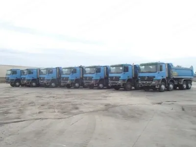 Mercedes Benz, 8x8 Tipper Truck, 2007, 408 HP, Meiller Tipper Body, 23500kg Capacity