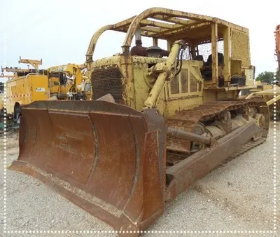 Caterpillar, D8K, 1977, Crawler Dozer, D342T Turbo Engine, 10500 Hours