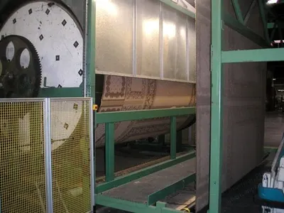 Sellers Backcoating Machine, 1993, 4500mm Working Width, Gas Fired Hot Air Dryer