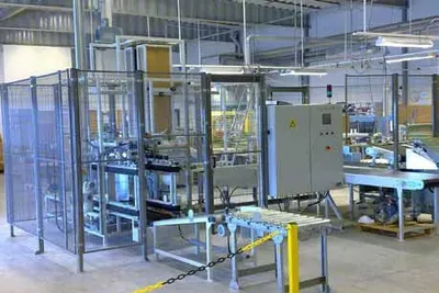 Kinna Automatic, Pillow Carton Box Packing Machine, Max 80x80cm, 6 Pillows per Minute
