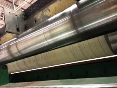 Beck, Sheeter, 1985, 62 Inches, Stepless Feed, Score Cut