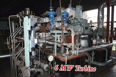 Belliss, HEN-22, 2000, 6 MW, Extraction Condensing Steam Turbine Generator, 11 kV