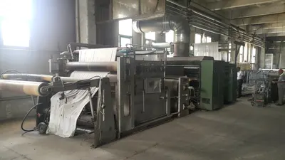 Menzel Singeing Line, 1993, 2000mm Working Width, 4 Burners, Desizing Unit