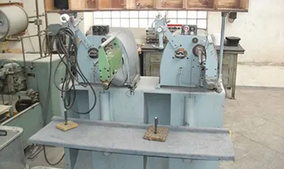 Dietze & Schell, Precision Winder, 1975, 2 Spindles, 7" Traverse, 200mm Tubes