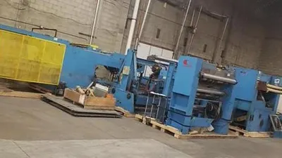 Pasaban, KDD 1600, 1996, Dual Rotary Sheeter, 63 inch, 4 Unwinds