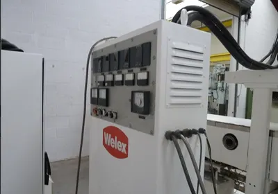 Welex Sheet Extrusion Line, 1994, 1040mm Width, 140kW Motor, 90mm Screw