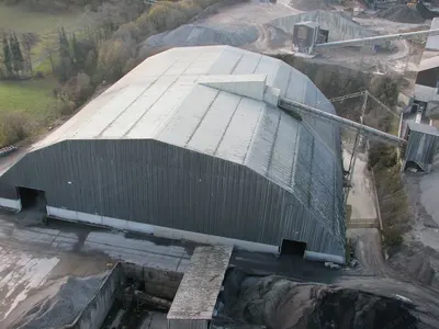 Dry Process Cement Plant, 1989, 1500 MT/Day, 50Hz