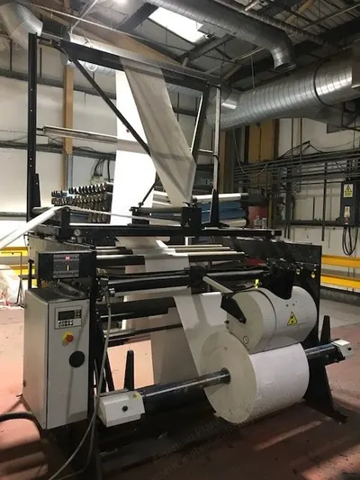 Lemo, IL 850 DKTL, 1999, 850mm Welding Width, 100 m/min Line Speed, Film Bag Machine