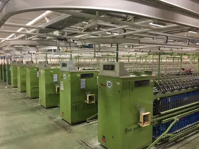 Howa, UAG, 2001, Ring Spinning Machine, 720 Spindles, 75mm Ring Diameter, Linked to Murata 7.5 Autowinder