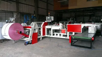 NovaStar, PP Woven Bag Making Lines, 90 Degree Magnetic Clipping System