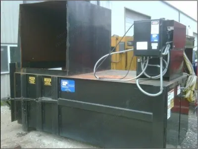SP, Stationary Compactor, 2.5 Cubic Yard, Dual Cylinder, Oil Thermostat Heater Control