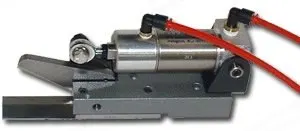 Jesse J. Heap & Son, Heavy Duty Automatic Air Cutter, Double Acting Cylinder, Knee Switch