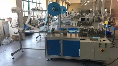 NovaStar, FM177, Semi-Automatic Mask Production Machine Line, 80 to 100 masks/min, 220V