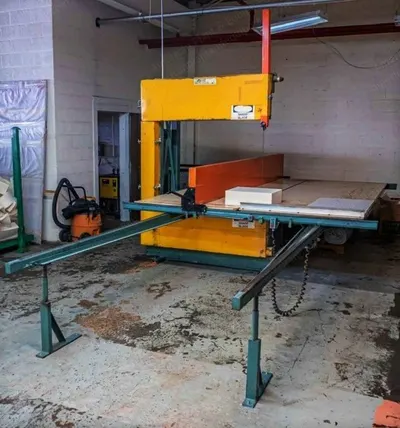 Edge Sweets, VR-3, Vertical Saw, 40 inch Max Bun Height, 97 inch Table Width