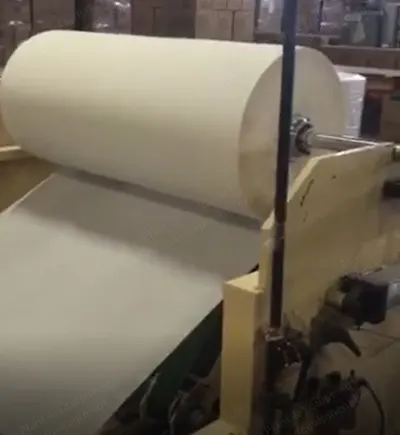 Foshon, 12" Napkin Folder, 2016, 50" Web Width, 2 Color Flexo, 4 Lane