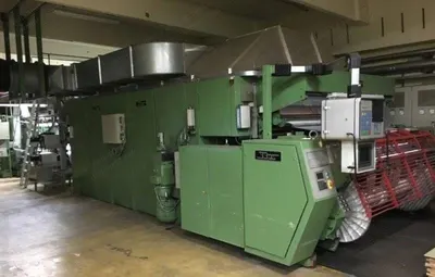 Zell, Procomat, 1986, 2270mm Infeed Width, 2350mm Exit Width, 2600mm Warp Beam Take-up