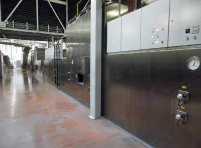 Winkler, Automatic Production Line for Freely Set Bread, Capacity 2400 Bread/h, 2500x33000mm Tunnel Oven