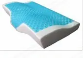 NovaStar, MS313, Gel Memory Foam Pillow, 58x35x11.5/7cm