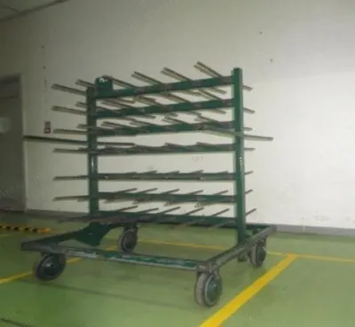 Saurer Allma, Type 2, Plyer Doff Trolley, 84 Pegs, 1000x1000x1500mm