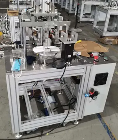 NovaStar, FM196, Semi-Automatic KN95 & N95 Mask Ear Loop Welding Machine, 15 to 20 Pieces per Minute, 20 KHz, 2 kW