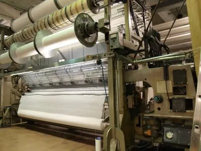 Karl Mayer, MRS 32, Raschel Lace Knitting Machine, Gauge E18/E24, 350-400 RPM