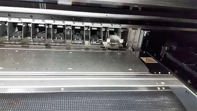 Mimaki, Plotter JV5 - 160S, 2014, Electronic Digital Printing Machine, Working Width 1600mm, 16 Tanks, Original Dryer