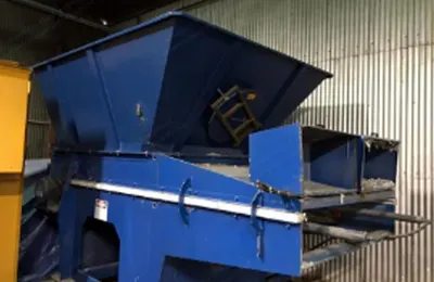 Vecoplan, RG62/125 SPKT, 2005, 125 HP Motor, 80x63" Hopper Opening, 15" Rotor Diameter, 74 Cutters
