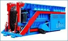 Lirec Pre-Shredding Machine, 354 kW, 40 t/h Capacity