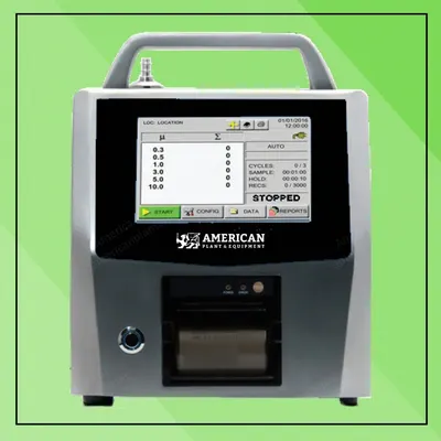 Solair 3100, Handheld Airborne Particle Counter, 0.3 - 25 um Sensitivity, 1.0 CFM Flow Rate