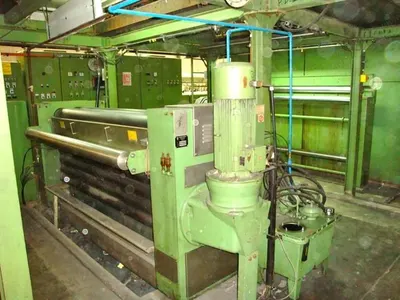 Bruckner, Pad Thermosol Dyeing Range, 1994, 2000mm Roller Width, Gas/Oil Heated, 80 m/min