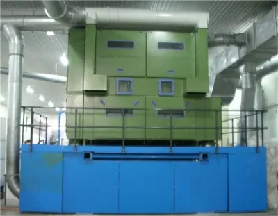 Spinnbau, Turbo-Unit, 2003, 2500mm Working Width, Nonwoven Carding Machine, with Truetzschler Scanfeed FBK