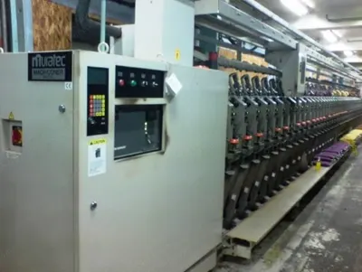 Murata, Mach Coner 7-2, 1996, 50 Heads, 150mm Traverse, Uster Polymatic UPM Clearers