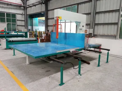 NovaStar, Vertical Foam Cutting Machine, 55" Height, 137" Width, Air Flotation Table