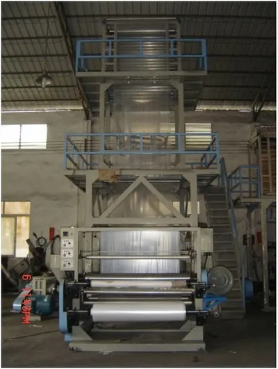 NovaStar Blown Film Machine, BL124, BL124 Width, 100mm Screw, 55kW