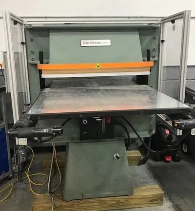 Schwabe USA, DG35, 35 Ton Die Cutting Press, 30x34 inch Head & Bed, 5 inch Stroke