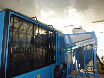 Sipa, SF 8/3, 2003, Linear Reheat Stretch Blow Moulding Machine, 5.0L PET Bottle Capacity, 8 Cavities