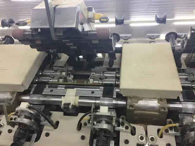 Murata, MVS-851, 2002, 6" Traverse, Parallel Take-Up, 300-400 m/min, 380V