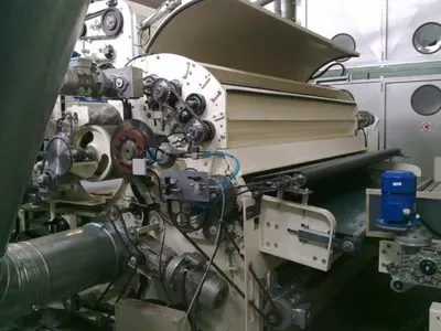 Papini Roberto, CA.40.FW, Air-Lay Carding Machine, Working Width 4000mm, with Weighing Conveyor, Edge Trim Slitting Group
