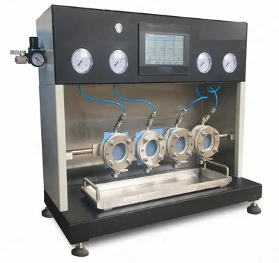 NovaStar,  Protective Clothing Blood Penetrability Tester, 4 Experimental Stations, ASTM-F903-03