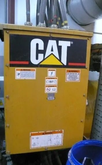 Caterpillar, G 3516 Gas, 2003, 995 kW Cogeneration Plant, 800 kg/h Boiler