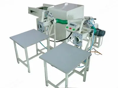 NovaStar, PC135, Computerized Pillow Filling Machine, 120kg/hour Capacity, 8.45kw, 2 Working Tables