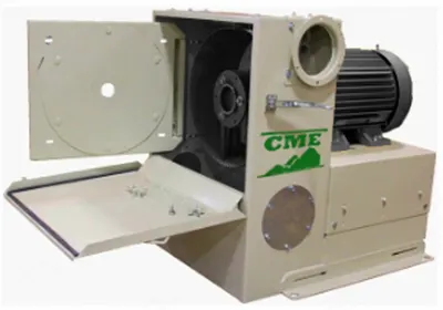 NovaStar, SD126, Heavy-Duty Hammermill, 30HP, 18 inch Split-Screen