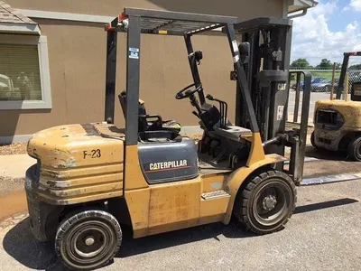 Caterpillar, DP30/K, 1999 to 2001, 6000 lbs Capacity, Diesel, Triple Stage Mast