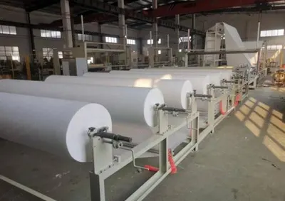 NovaStar, SR256, Side Sealing and Rewinding Machine, 7 Ultrasonic Units, 6 Roll Loading Racks