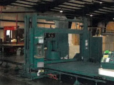 Edge Sweets, Model 50-88, Foam Saw, 50in Throat, 87in Max Cut Width, 5 HP Blade Motor
