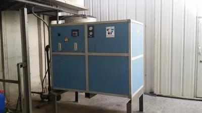NSC Schlumberger, TB-10, 1999, Stretch Breaking Machine, with Creel, Heater Plates, Steamer Device