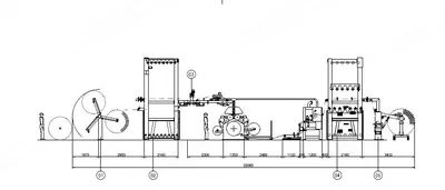 Duplex Flame Lamination Line, Double Burner, with Compensator