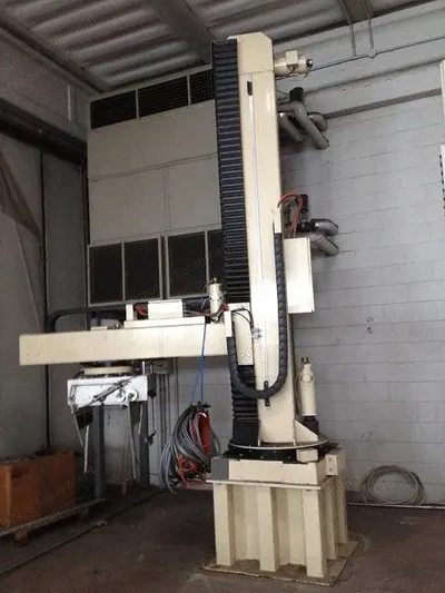 Kettner, UP30, 1995, Automatic Palletizer, Box and Pallet Wrapping
