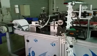 NovaStar Cotton Pads Making Machine, CE179, 350 pcs/min, 5 kW, 3600x1200x1600mm