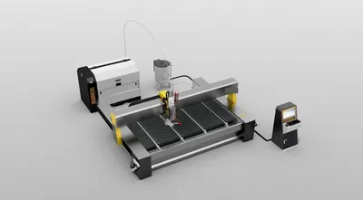 NovaStar, CU107, Waterjet Cutting Machine, 2600x1580mm Travel, 50HP Intensifier Pump